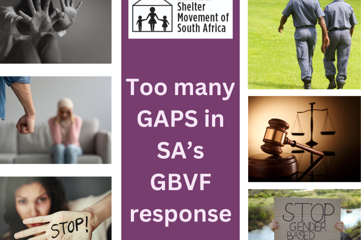 Too many gaps in SA's GBVF response