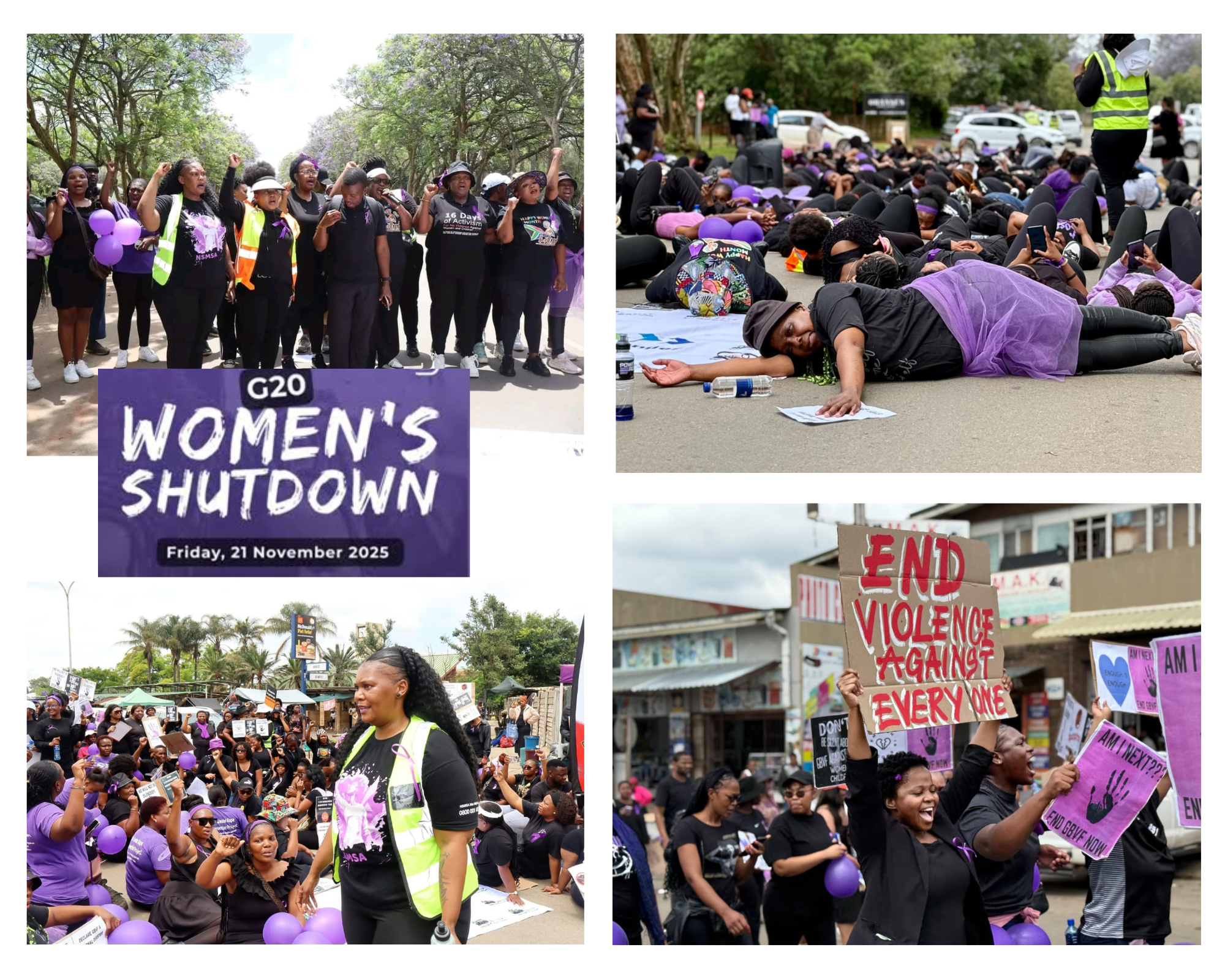 NEWS 16 Days Of Activism We Demand More Than Words Enough Is 